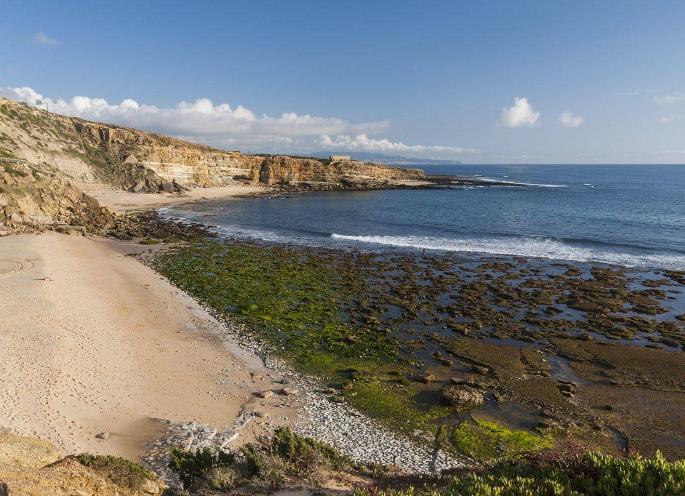 Ribeira D'Ilhas beach in Ericeira